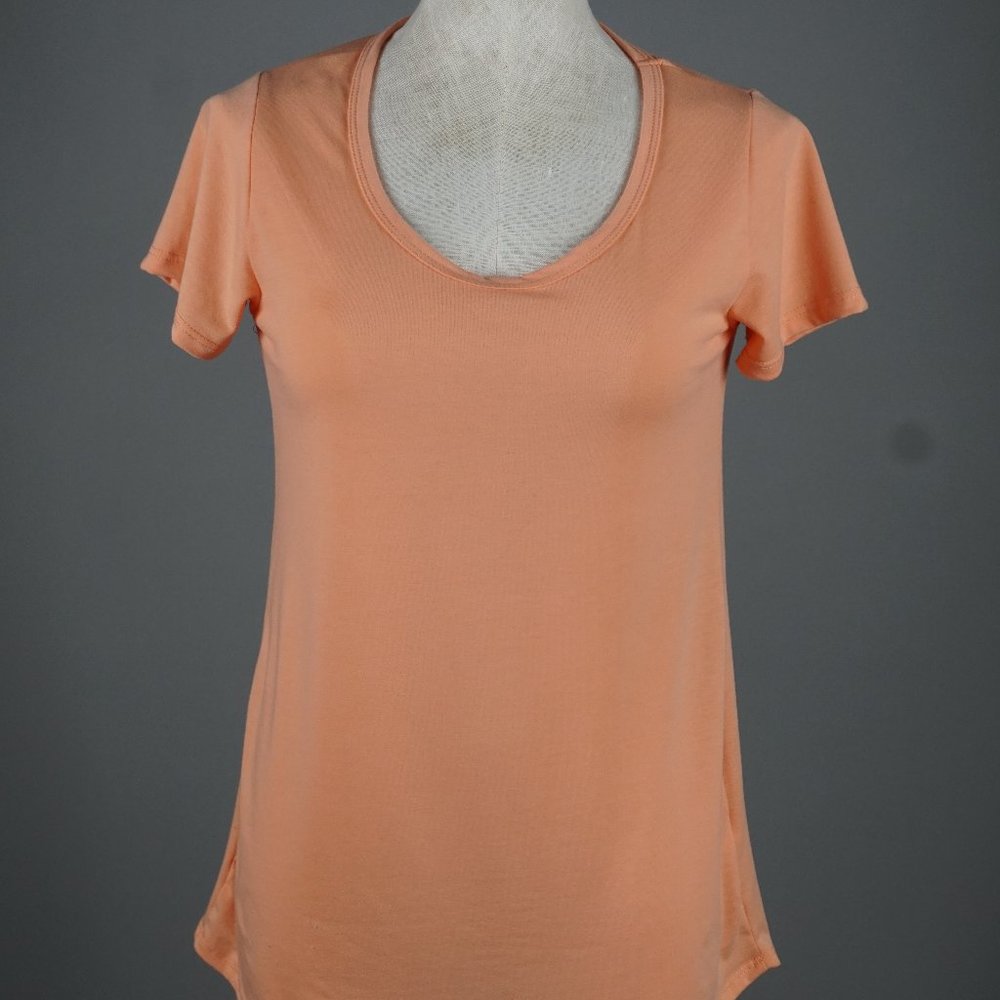 Lularoe T Shirt  XXS Peach Short Sleeve
